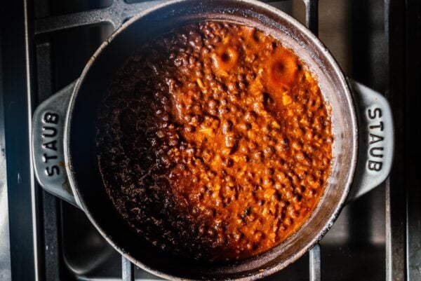 making dal | www.iamafoodblog.com