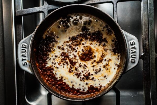 dal with cream and butter | www.iamafoodblog.com