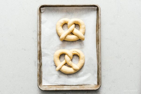 pretzels after second rise | www.iamafoodblog.com