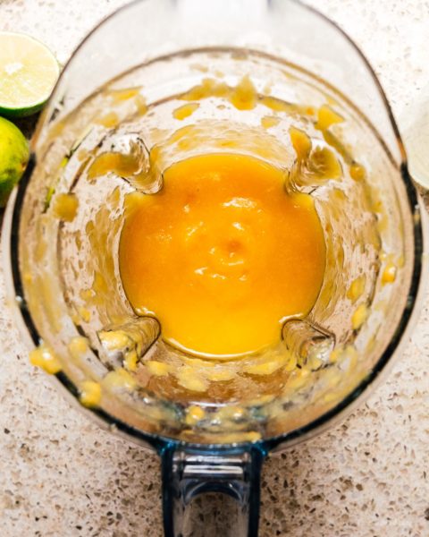 Easy 7 Ingredient Mango Pineapple Habanero Hot Wings | www.iamafoodblog.com