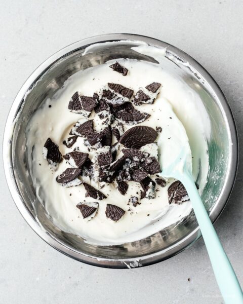 Small Batch No Bake Oreo Cheesecake Recipe | www.iamafoodblog.com