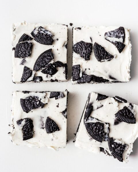 Small Batch No Bake Oreo Cheesecake Recipe | www.iamafoodblog.com