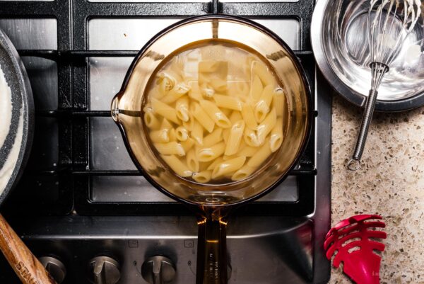 Sour Cream and Onion Pasta Recipe | www.iamafoodblog.com