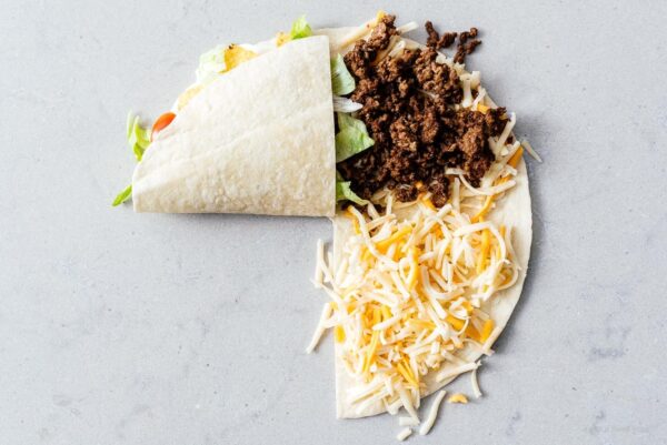 folding tiktok wrap hack | www.iamafoodblog.com