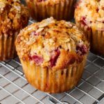 strawberry oatmeal muffins | www.iamafoodblog.com